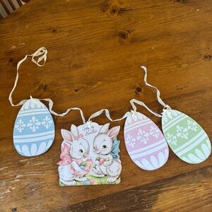 Bethany Lowe Easter Bunny Banner